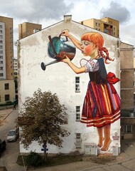 Граффити в Польше